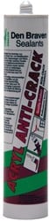 Den Braven Zwaluw Acrylaatkit Anti-Crack 310Ml Wit - 11615201 - 11615201