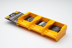 StealthMounts BM-DW20-YLW-6 Accuhouder voor DeWALT XR & Flexvolt | Geel | 6-pack - BM-DW20-YLW-6