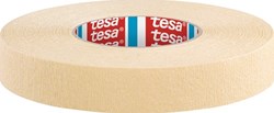 Tesa Afplakband | sterk gecrêpt | zeemleer | lengte 50 m | breedte 25 mm | wiel | 12 stuks - 04322-00009-00