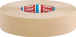 Tesa Afplakband | sterk gecrêpt | lichtbruin | lengte 50 m | breedte 38 mm | wiel | 8 stuks - 04319-00010-00