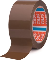 Tesa Verpakkingsplakband PP | zeemleer | lengte 66 m | breedte 50 mm wiel | 6 stuks - 04280-00040-00 04280-00040-00