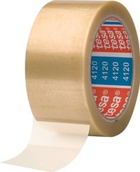 Tesa Verpakkingsplakband PVC | kleurloos | lengte 66 m | breedte 50 mm wiel | 6 stuks - 04120-00008-00 04120-00008-00