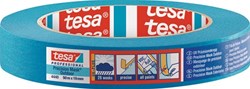 Tesa Precisie afplaktape | glad | blauw | lengte 50 m | breedte 19 mm | wiel | 8 stuks - 04440-00000-00