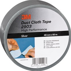 3M Weefseltape | zilver | lengte 50 m | breedte 48 mm wiel | 24 stuks - 7100098687 7100098687