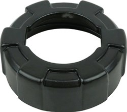 Irion Wartelmoer | aluminium | zwart | v.voegenpistool gesloten | 1 stuk - 600033 - 600033