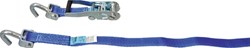 Dolezych Spanband voor auto's | lengte 2,6 m | breedte 35 mm | met handhefboom + vingerhaak | LC omdr. 3000 daN | 1 stuk - 26351535-2,6 26351535-2,6