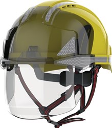JSP Industriekletterhelm | gelb/rauch | ABS | EN 397, EN 50365, EN 12492 | 1 stuk - AMH270-409-H00 - AMH270-409-H00