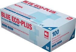 Ampri Wegwerphandschoen | maat XL blauw | nitril | EN 374, EN 455 PSA-categorie I | 100 stuks - 01198-XL - 01198-XL
