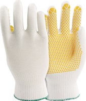 Honeywell Handschoen | maat 10 wit/geel | EN 388 PSA-categorie II | polyamide/katoen | 10 paar - 091210142X 091210142X
