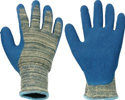 Honeywell Snijbestendige handschoen | maat 9 grijs/blauw | EN 388, EN 407 PSA-categorie II | para-amide/composietgaren m.crêpe-latex | 10 paar - 2232525-09 2232525-09