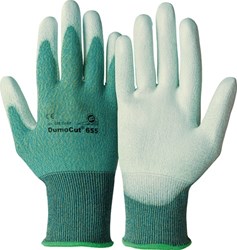 Honeywell Snijbestendige handschoen | maat 8 groen-blauw/wit | EN 388 PSA-categorie II | polyamide-vezel-tricot m.polyurethaan | 10 paar - 065508141E 065508141E