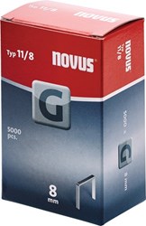 Novus Vlakdraad nieten G 11/8mm | | 5000 stuks - 042-0528 042-0528