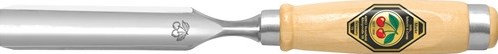 Kirschen Holbeitel | snedeb. 18mm + 2 stalen klemgereedsch. | heft van wit beukenhout Ulm vorm | 1 stuk - 1431018 1431018
