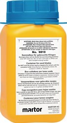 Martor Verzamelbox | passend voor gebruikte lemmeten | L107xB105xH210mm | 1 stuk - 981008 981008