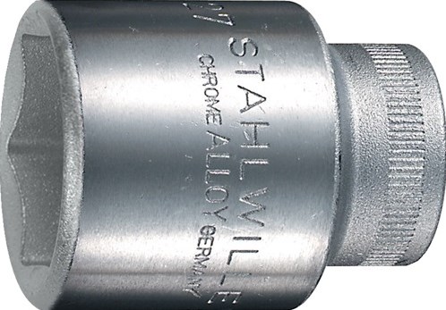 Stahlwille Dopsleutelbit | 1/2 inch 6-kant | sleutelwijdte 19 mm | lengte 38 mm | 1 stuk - 03030019 03030019