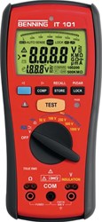 Benning Isolatie-/weerstandsmeter | 0,1-600 V AC/DC V | 50 kohm-20 Gohm | 1 stuk - 044033 044033