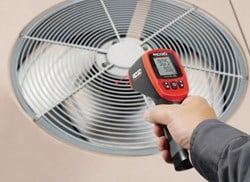 Ridgid Infraroodthermometer | -50 tot 1200 graden Celsius | ± 1graden C | 1 x 9V-blok | 1 stuk - 36798 36798