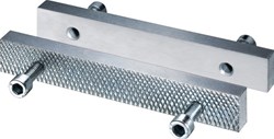 Heuer Bankschroefbeschermbek | bekbreedte 160 mm | glad/geribbeld | 1 stuk - 116 160