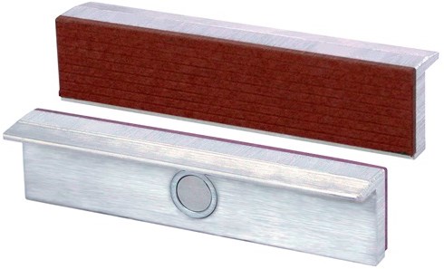 Heuer Beschermbek voor bankschroef | voor bekbreedte 180 mm | fiberlaag | aluminium | 1 paar - 111180