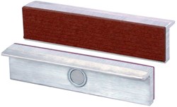 Heuer Beschermbek voor bankschroef | voor bekbreedte 140 mm | fiberlaag | aluminium | 1 paar - 111140
