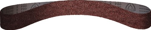 Klingspor Schuurband | lengte 455 mm | breedte 13 mm korreling 80 | voor staal / RVS / NE | korund | 25 stuks - 149565 - 149565