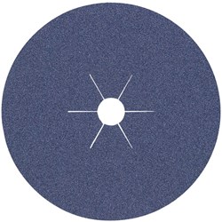 Klingspor Schuurschijf | d. 115 mm korreling 80 | RVS | zirkoniumkorund | 25 stuks - 6688 6688