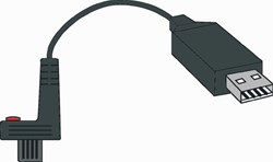 Helios Preisser Datakabel | USB | geschikt voor Data-Variable | lengte 2 m | 1 stuk - 1998720