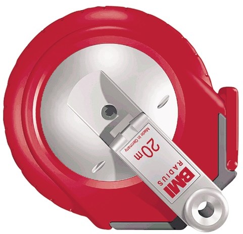 BMI Rolmaat | lengte 20 m bandbreedte 13 mm | cm EG II | kunststof glasvezel | 1 stuk - 520221020A 520221020A