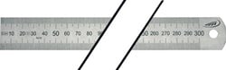Helios Preisser Stalen liniaal | lengte 1500 mm | staal buigzaam | verdeling A = mm/mm | 1 stuk - 0460210 0460210