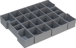 L-BOXX Indelingsset | B378xD313xH65 mm | grijs | Grijs | 1 stuk - 6000010098 - 6000010098