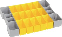 L-BOXX Indelings-set | B378xD313xH65 mm | geel/grijs | Geel/grijs | 1 stuk - 6000010091 6000010091