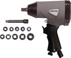 Aerotec Perslucht-slagschroevendraaier | 12,5 mm (1/2 inch) A4-kt. | 345 Nm | 1 stuk - 2009537 2009537