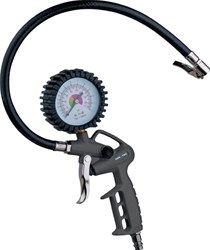 Aerotec Bandenpomppistool m. manometer | niet geijkt, met momentstekker | 1 stuk - 200532 - 200532