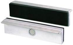 CCLIFE 2-delige bankschroef beschermbekken | breedte 110 mm / 150 mm | met magneet | beschermbakken voor vaste bankschroef