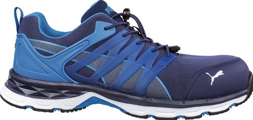 Puma Veiligheidsschoen | maat 48 blauw | S1P ESD HRO SRC EN ISO 20345 | microvezel | 1 stuk - 64.385.0-48 64.385.0-48
