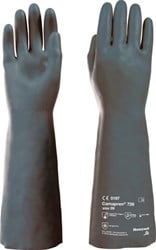 Honeywell Chemicaliënhandschoen | maat 10 zwart | EN388/EN374-1 | PSA-categorie III | 10 paar - 072610141E 072610141E