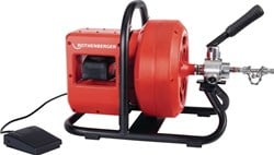 Rothenberger Accu-pijpreingingsmachine | voor buis d. 40-100 mm | 18 V 8 Ah | 1 stuk - 1000003347 1000003347