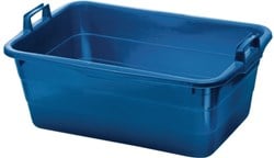 Lockweiler Kuip | L620xB425xH250mm | inhoud 45 l | PE blauw | 1 stuk - 103976226 103976226