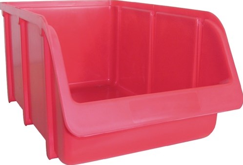 Hunersdorff Magazijnbak | L332/290xB207xH155mm | PP rood | stapelbaar | 12 stuks - 674100 674100