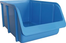 Hunersdorff Magazijnbak | L332/290xB207xH155mm | PP blauw | stapelbaar | 12 stuks - 674300 674300
