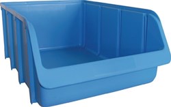 Hunersdorff Magazijnbak | L489/422xB312xH184mm | PP blauw | stapelbaar | 7 stuks - 675300 675300