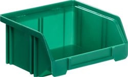 LA-KA-PE Magazijnbak | L85/65xB105xH45 mm | PS groen | 50 stuks - LK5 GRÜN LK5 GRÜN