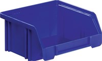 LA-KA-PE Magazijnbak | L85/65xB105xH45 mm | PS blauw | 50 stuks - LK5 BLAU LK5 BLAU