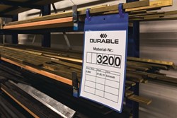 Durable Documentenzak | B210xH148 mm DIN A5 dwars | met 2 verbindingsstuk | donkerblauw | pak a 50 stuks - 174907 174907