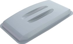 Durable Deksel | PP grijs B555xD285 mm | geschikt voor recyclingcontainer 60 l | met greep | 1 stuk - 1800497050 1800497050