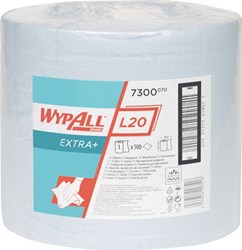 Kimberly-Clark Doekje | L380xB235ca. mm | blauw | 2 laags | 500 doeken / wiel - 7300 - 7300