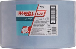 Kimberly-Clark Doekje | L380xB235ca. mm | blauw | 2-laags | 1 stuk - 7317 - 7317