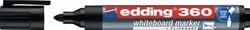 Edding Whiteboardmarker | zwart | streepbreedte 1,5-3 mm ronde punt | 10 stuks - 4-360001 4-360001