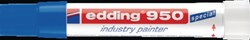 Edding Markeerstift | blauw | streepbreedte 10 mm ronde punt | 10 stuks - 4-950003 4-950003