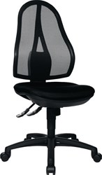Topstar Bureaudraaistoel | met puntsynchroontechniek | zwart 430-510 mm | zonder armleuningen draagvermogen 110 kg | 1 stuk - OP200 G20 OP200 G20